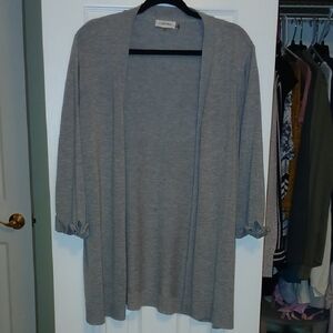 Calvin Klein Light Gray Women's Cardigan